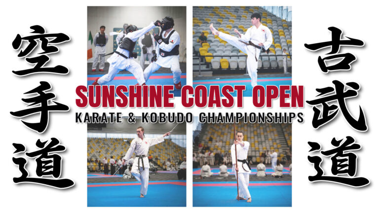 2026 Sunshine Coast Open: traditional karate and kobudo, any style