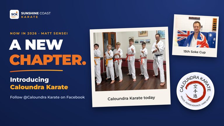 Goodbye Bailey Sensei & Introducing Caloundra Karate