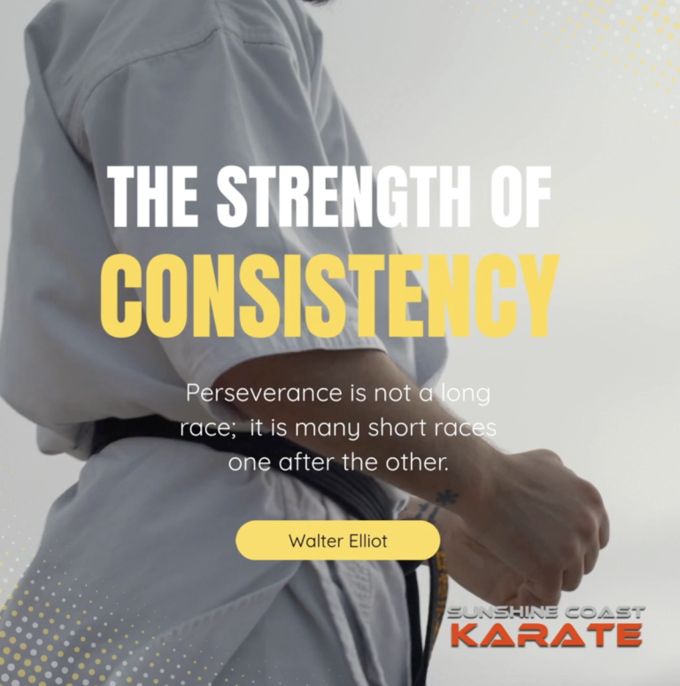 The Strength of Consistency: Why Karate is a Series of “Short Races”