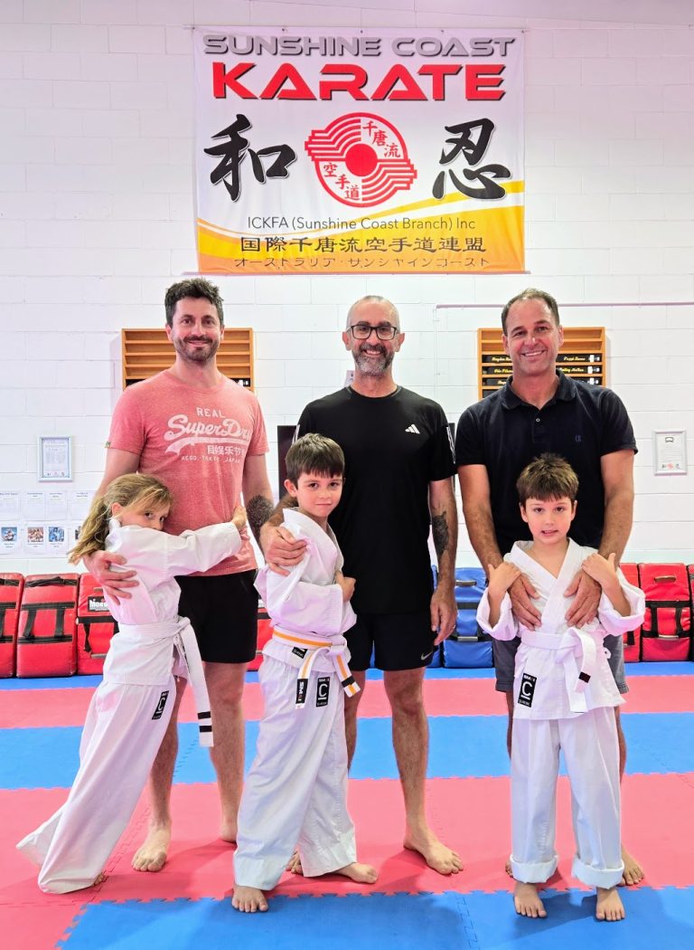 Bring-a-Parent Week at Sunshine Coast Karate!