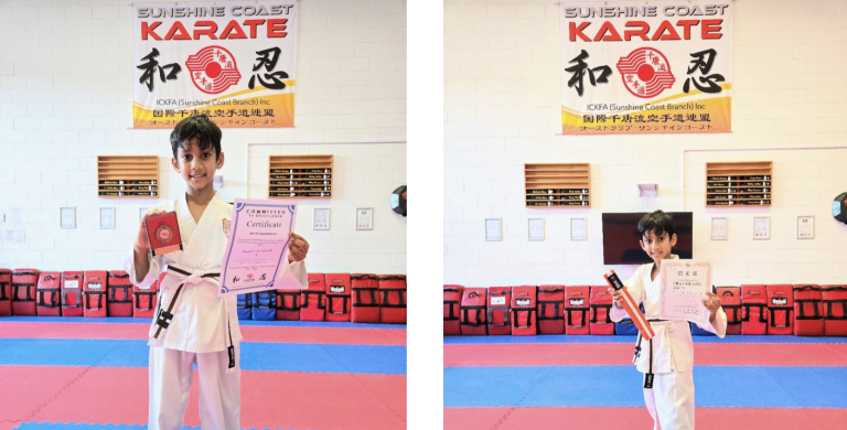 Celebrating Devin – 3 Years of Karate Excellence!