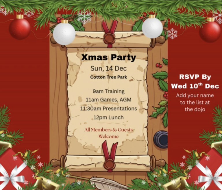 Kicking Off Christmas with our Sunshine Coast Karate Xmas Party